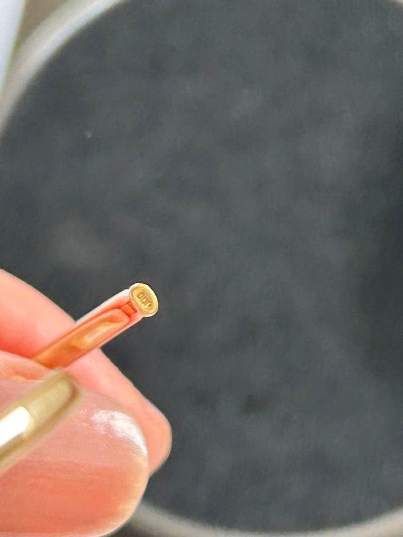 ✳︎✴︎Lilas 2.5パイプC型バングル K10✴︎✳︎美品