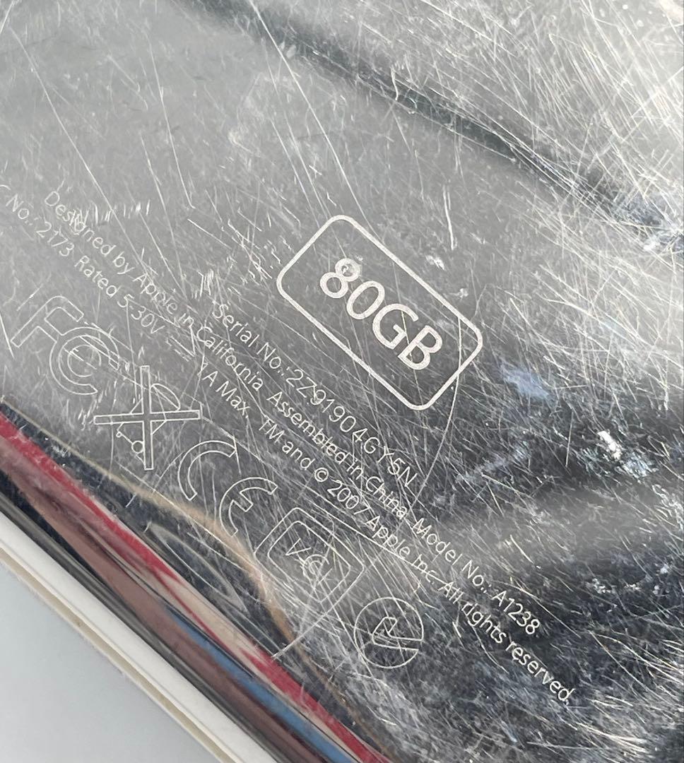 ポータブルプレーヤー Apple iPod Classic 80GB MB029J A1238