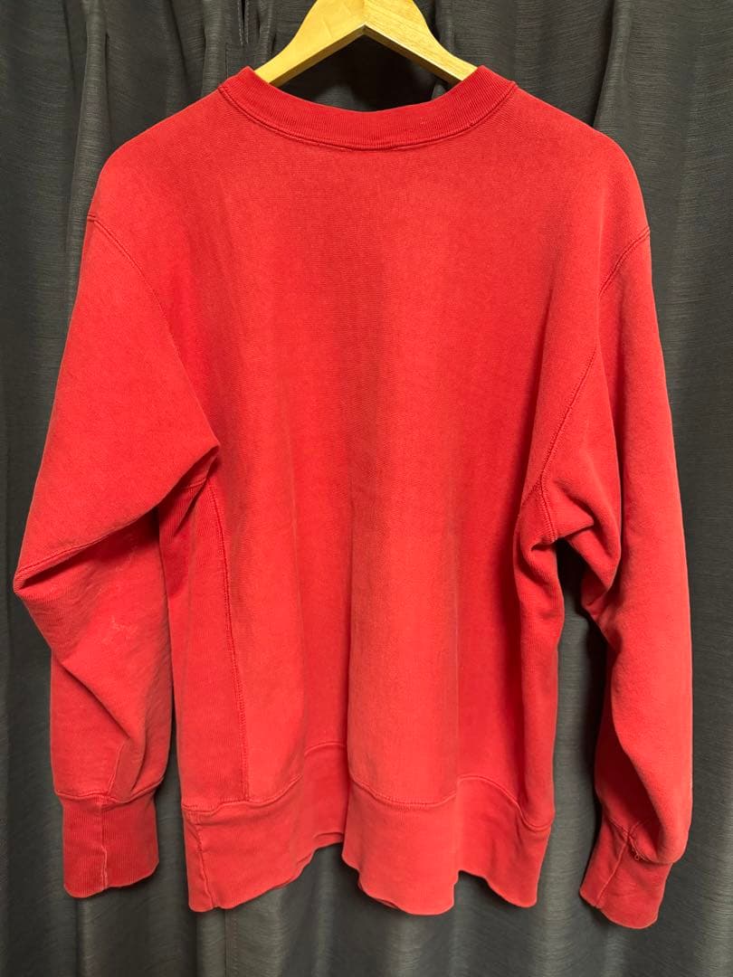 Ohio State トレーナー 赤　チャンピオン　リバースウィーブ　80s