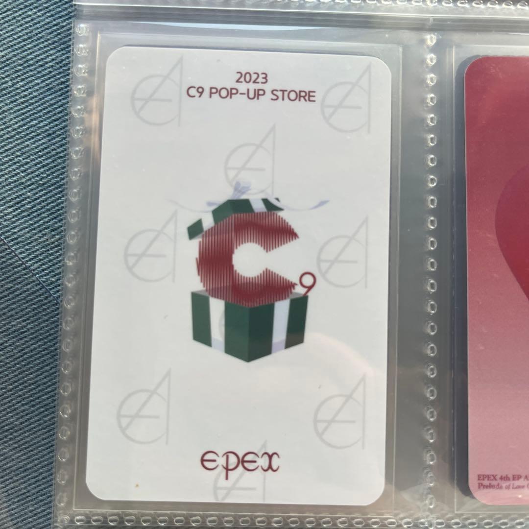 EPEX ベクスン c9 popup 15万ウォン トレカ