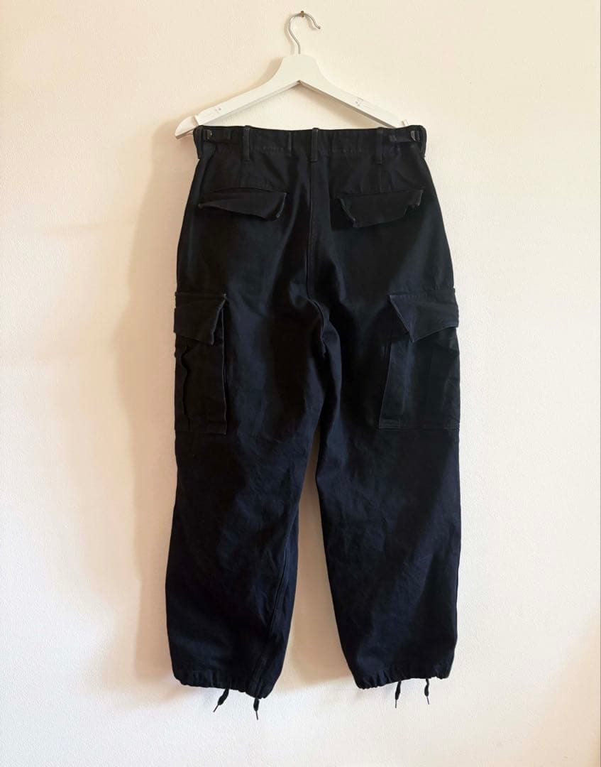 COMOLI ブラックデニム B.D.Uパンツジーンズ コモリ サイズ1