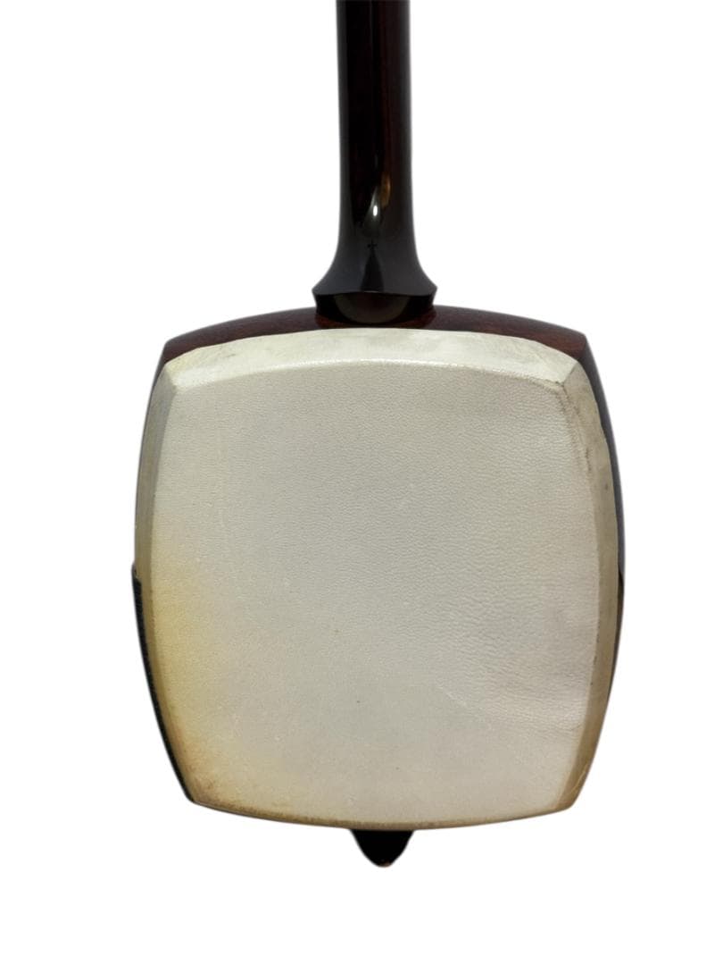 津軽三味線 東さわり 三つ折り 太棹 正寸 丸打胴 ハードケース 撥