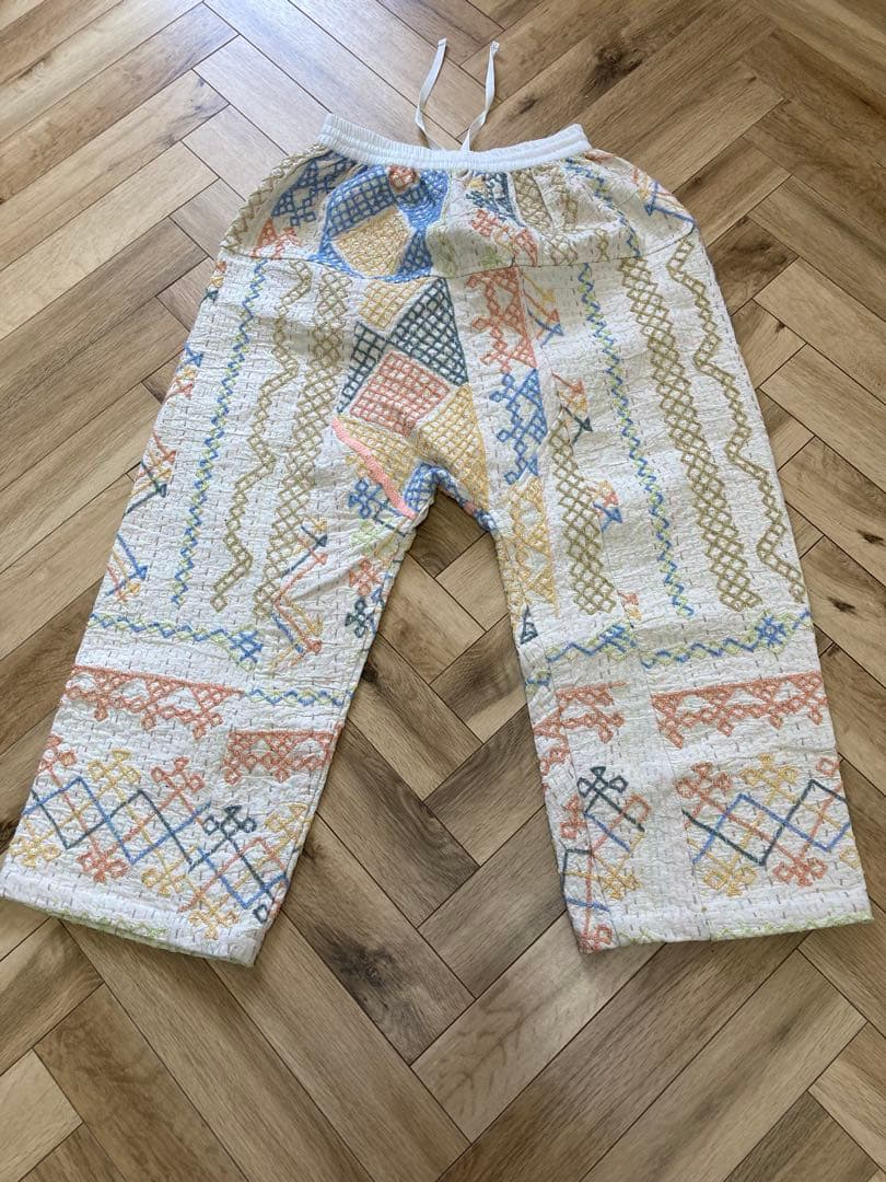 pokipcee サルエルパンツ　綿　未使用