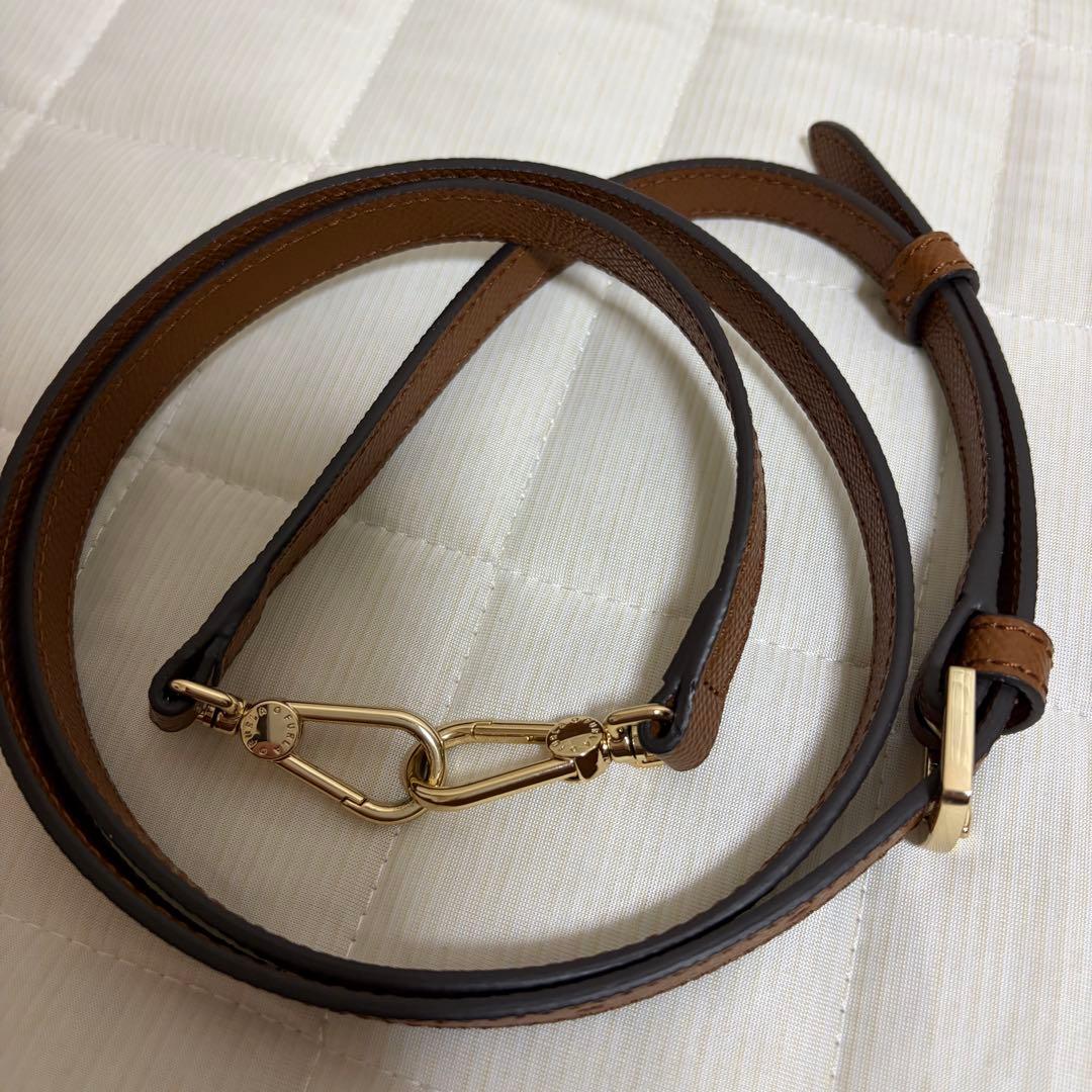 美品☆フルラ2way バイカラー　ミネルヴァトートS