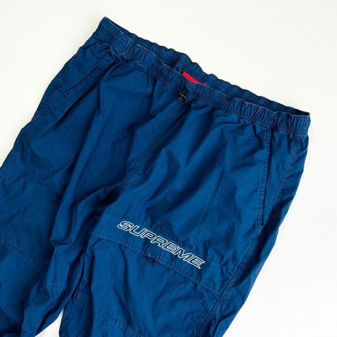 6248 シュプリーム　コットンシンチパンツ 20SS ネイビー