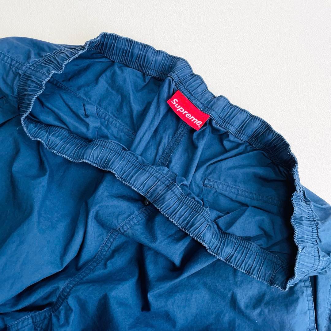 6248 シュプリーム　コットンシンチパンツ 20SS ネイビー