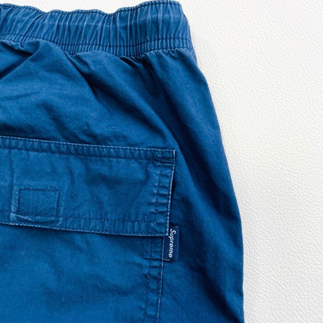6248 シュプリーム　コットンシンチパンツ 20SS ネイビー
