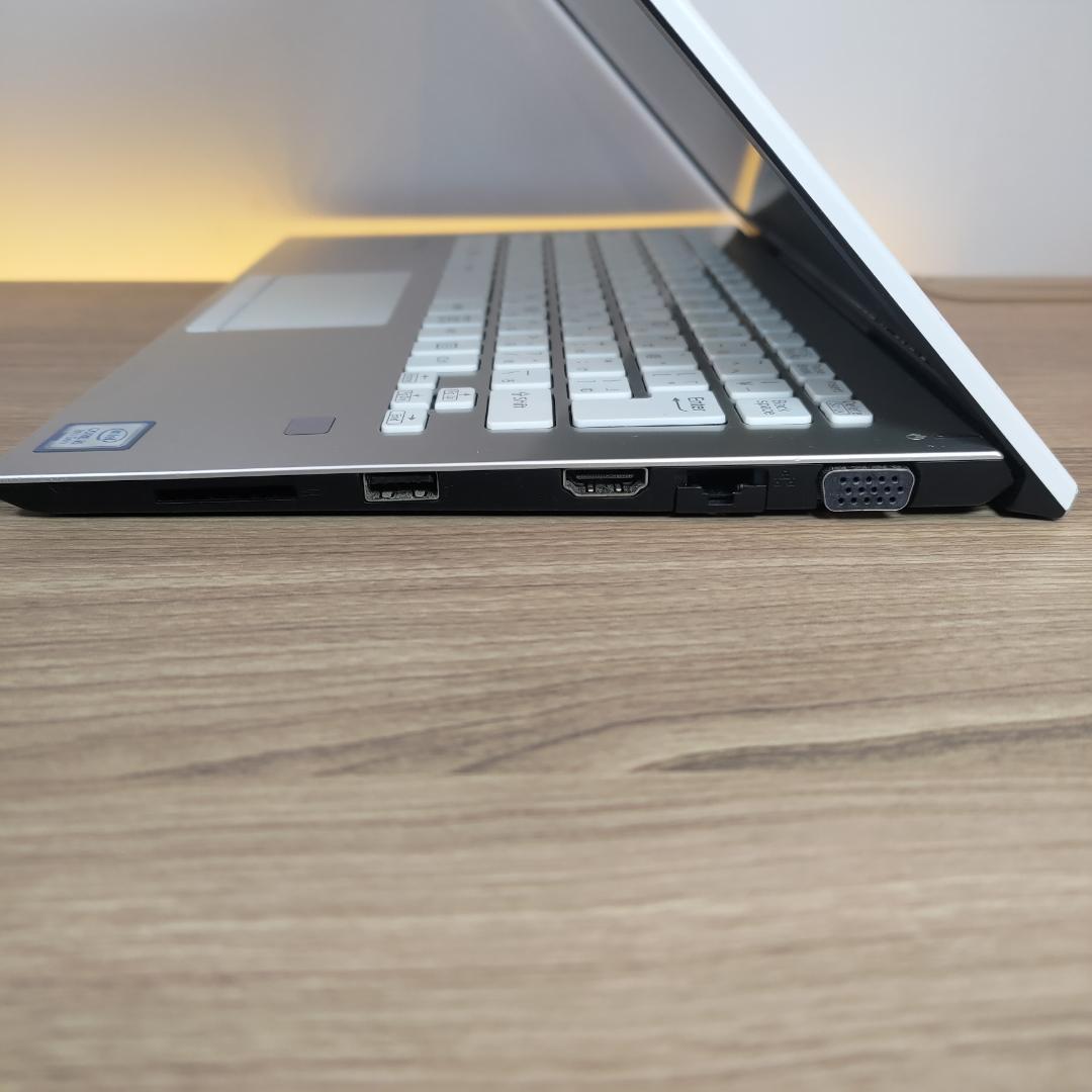 【超希少&美品】VAIO Pro ホワイトLTE+指紋認証オフィス付きノートPC