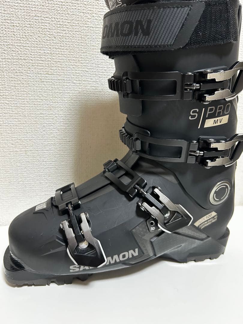 サロモン SALOMON S/PRO MV100 GW シダス インソール付き