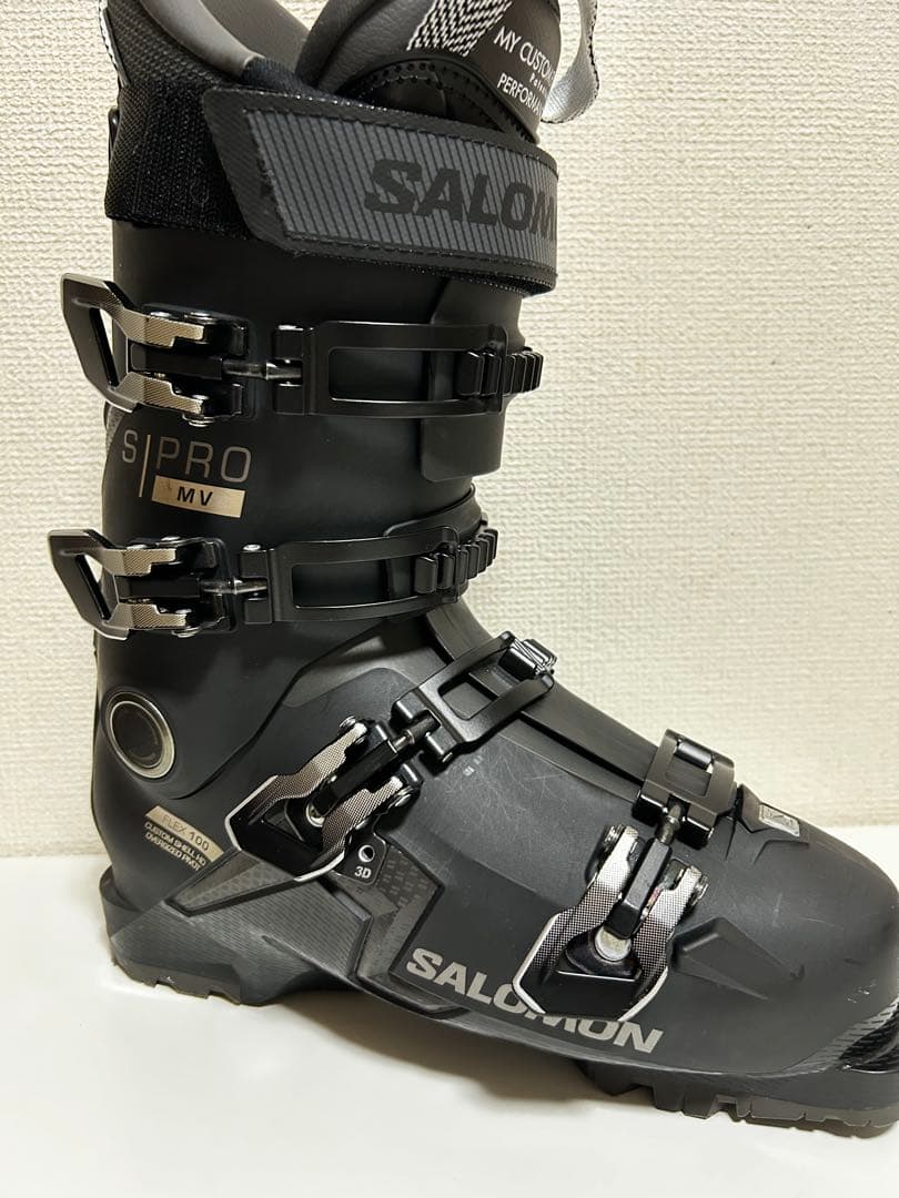 サロモン SALOMON S/PRO MV100 GW シダス インソール付き