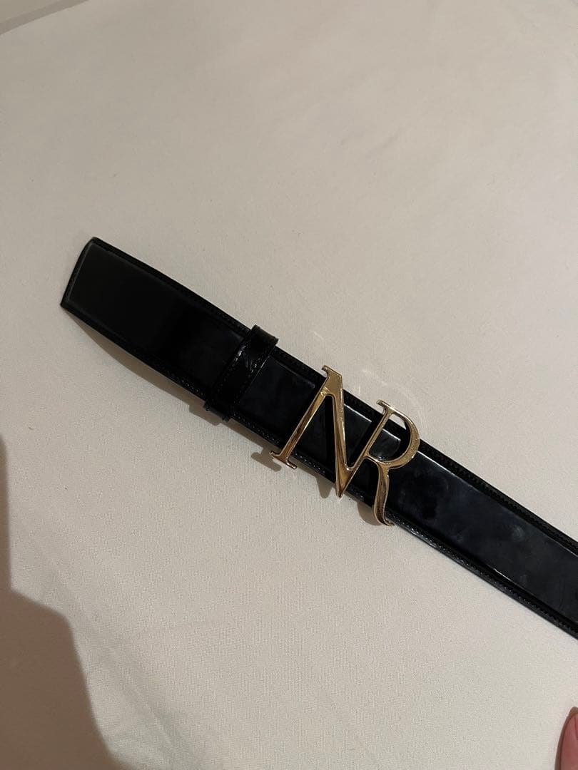 EDIT.FOR LULU NINA RICCI ベルト　ブラック