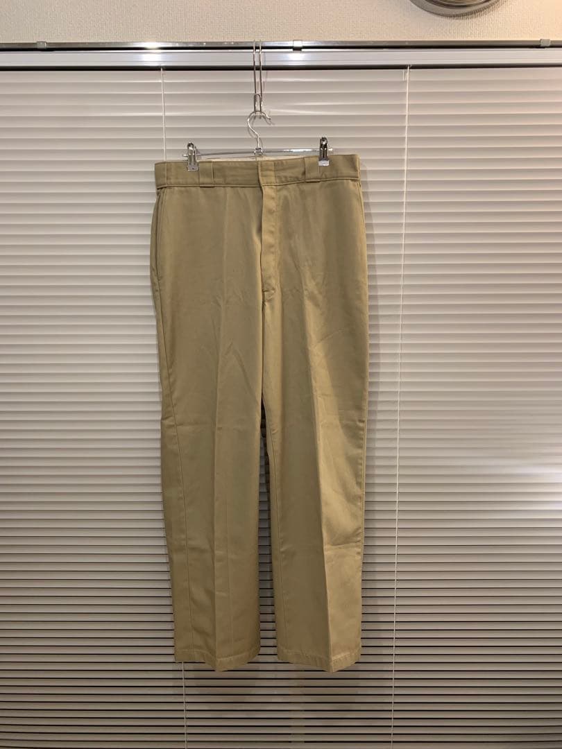 美品 90s Dickies USA製 W34 ベージュ