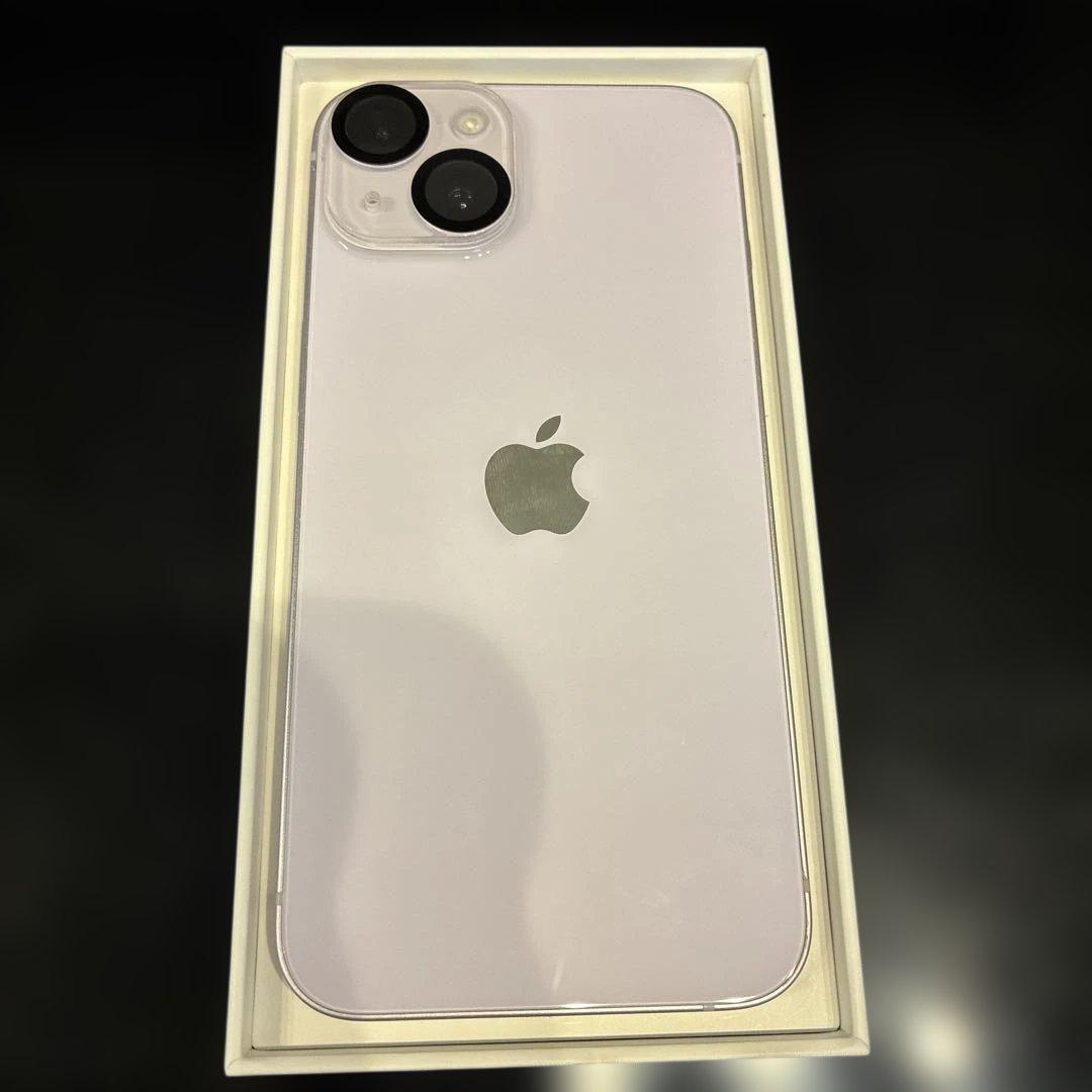 【ジャンク 水没】 Apple iPhone 14 128GB パープル