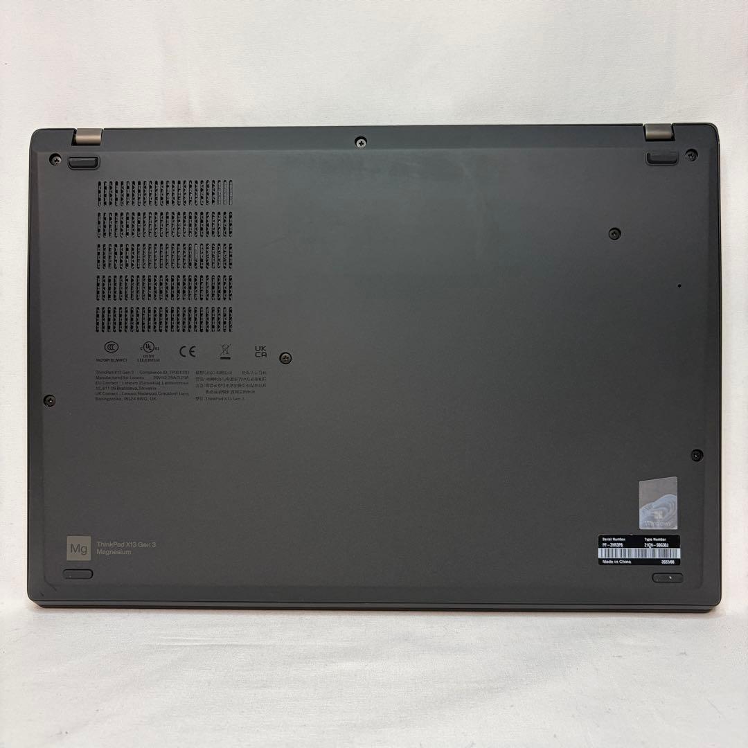 美品 ThinkPad X13 Gen3 Ryzen 5 6650U 16GB