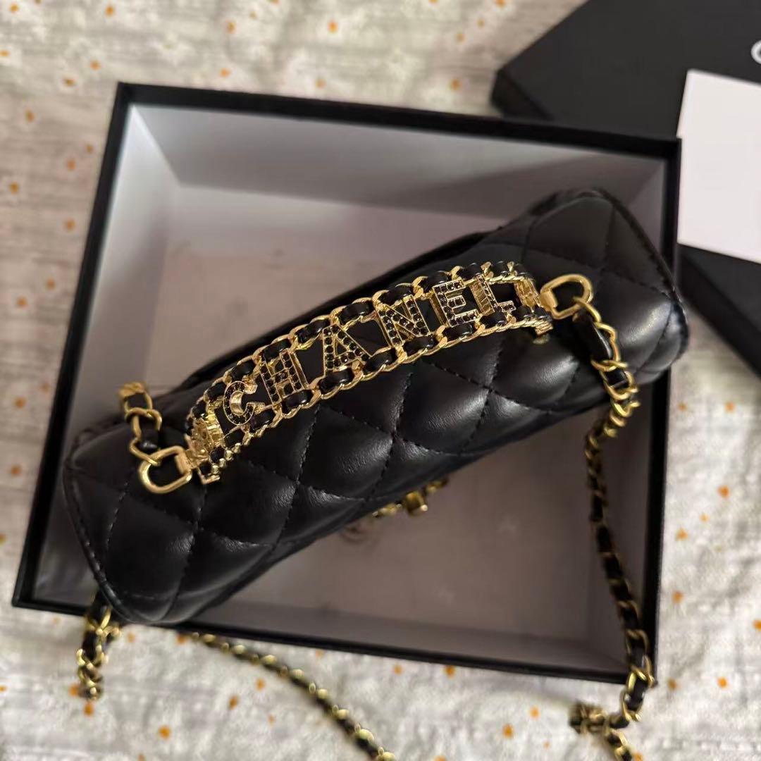 ノベルティ チェーン ショルダーバッグ ブラック VIP限定