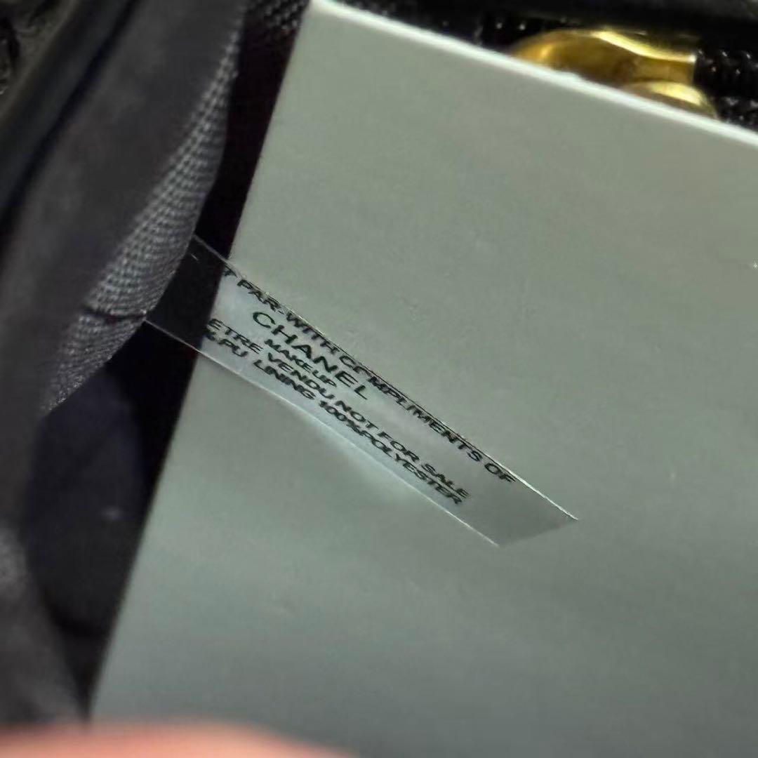 ノベルティ チェーン ショルダーバッグ ブラック VIP限定