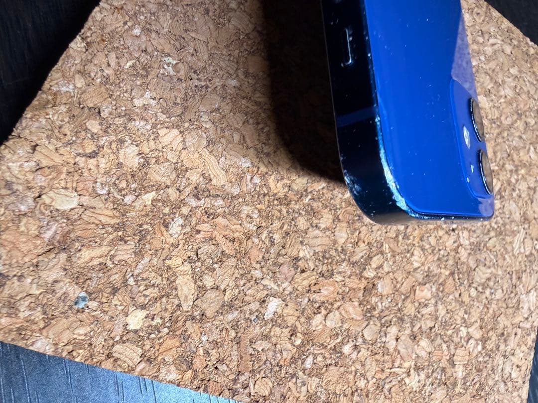 iPhone12 128GB 画面割れ 有線充電不可 カメラ曇りあり