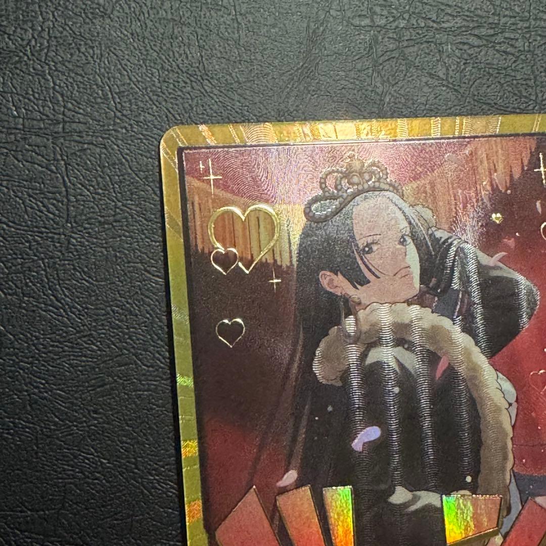 ワンピースカード ヒロインエディション ドンカード ハンコック 金 パラレル