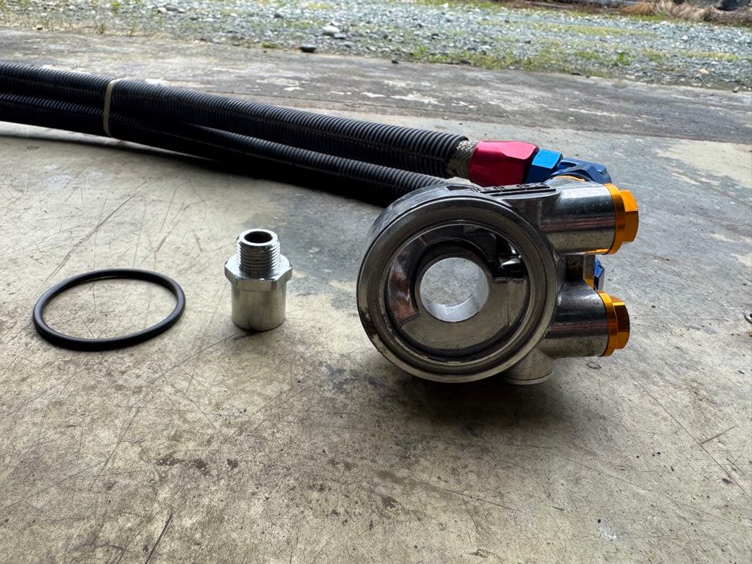 トヨタMR2 トラストオイルクーラー