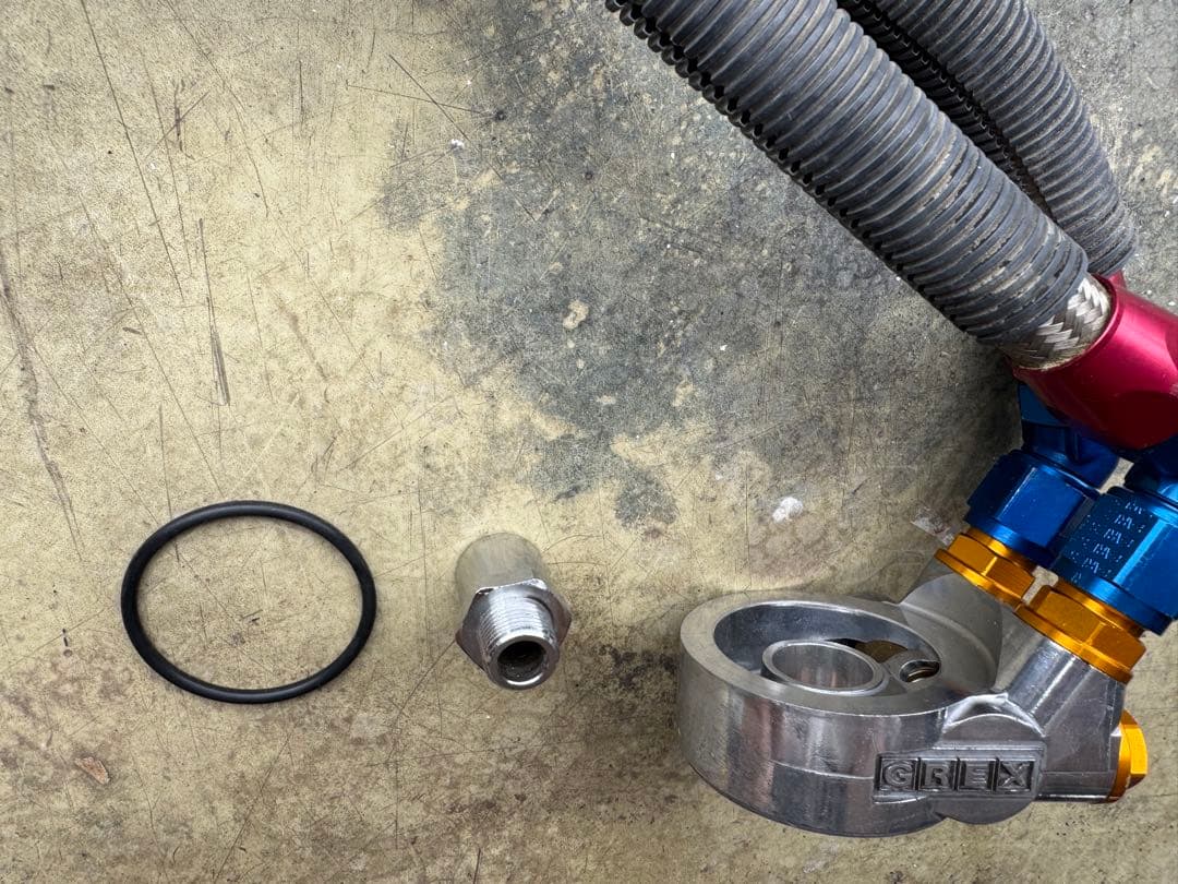 トヨタMR2 トラストオイルクーラー