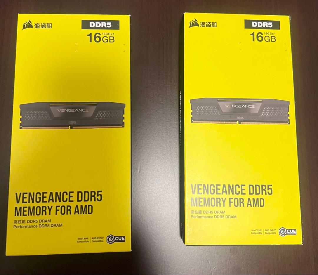 Corsair VENGEANCE DDR5 32GB｜6000 CL36