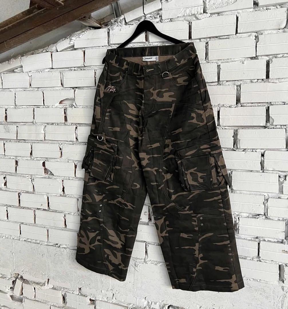 HADES カモフラージュ カーゴパンツ