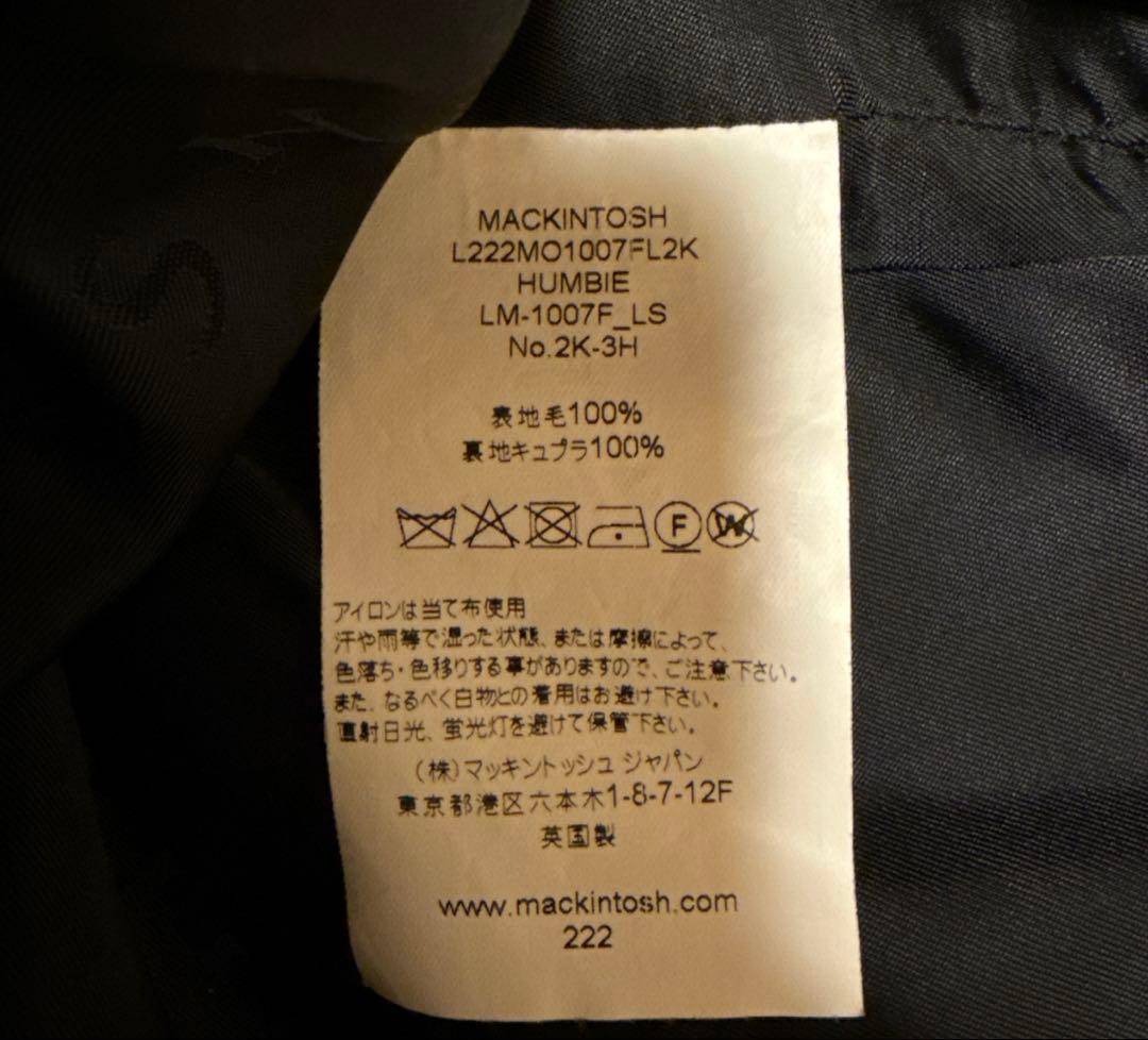 MACKINTOSH “HUMBIE\" ブラック4