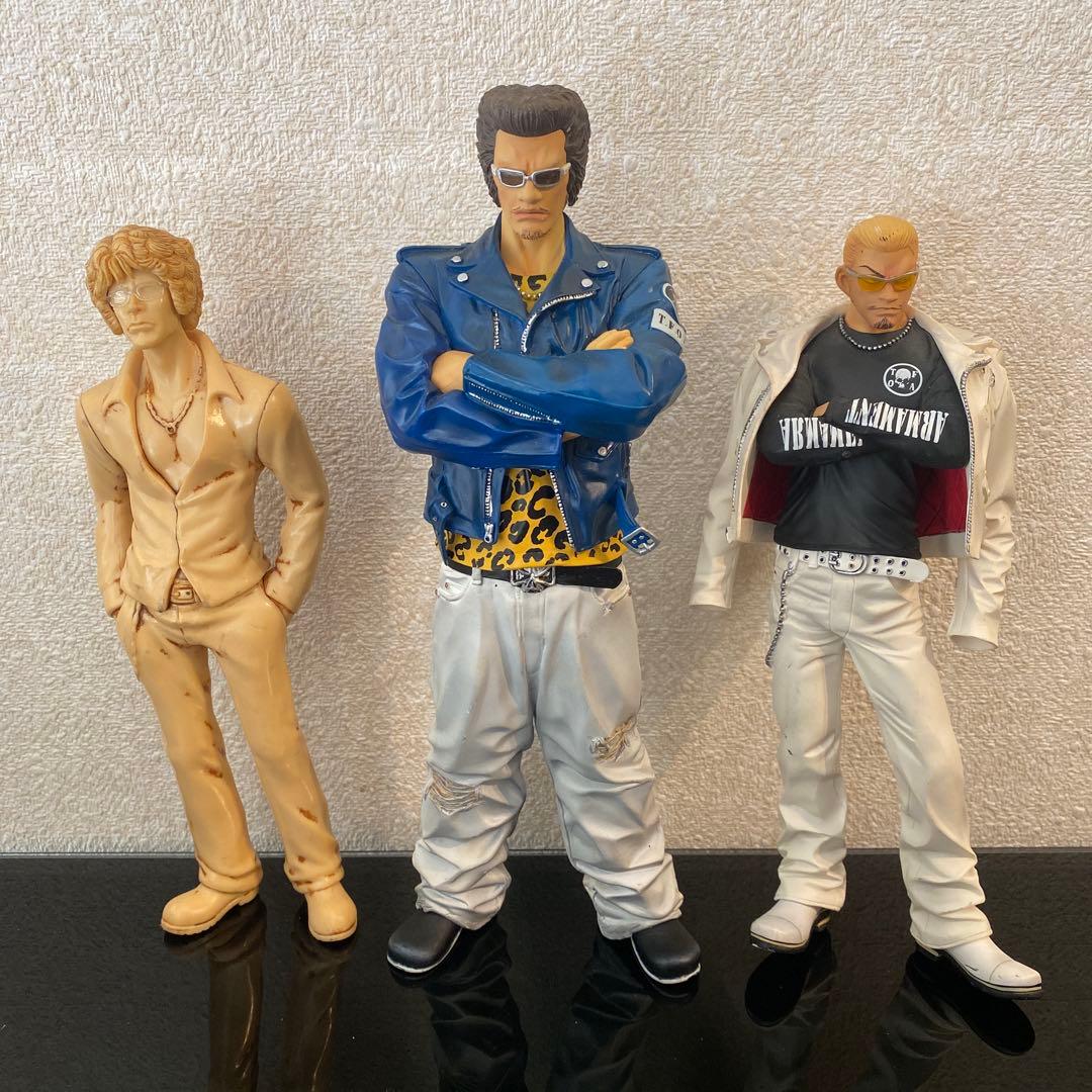 クローズ&ワースト　河内鉄生　玄場寿　花木九里虎　フィギュア　3体セット