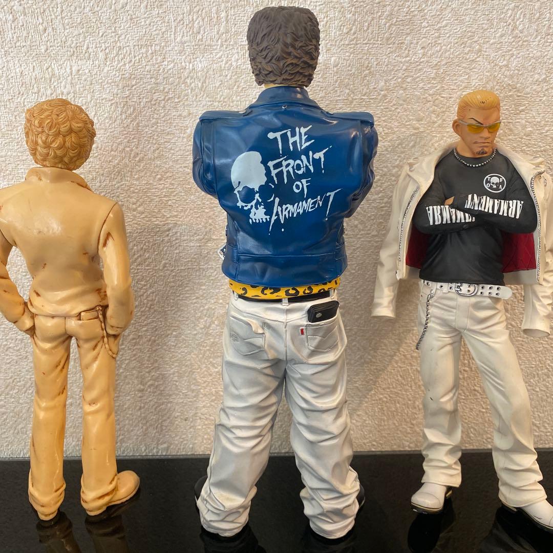 クローズ&ワースト　河内鉄生　玄場寿　花木九里虎　フィギュア　3体セット