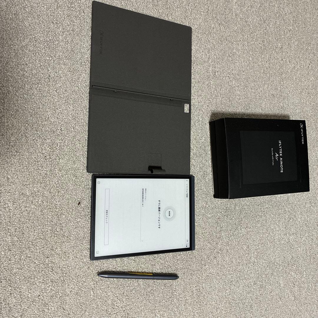 iFLYTEK Ainote Air2 ブラック スタイラスペン付き