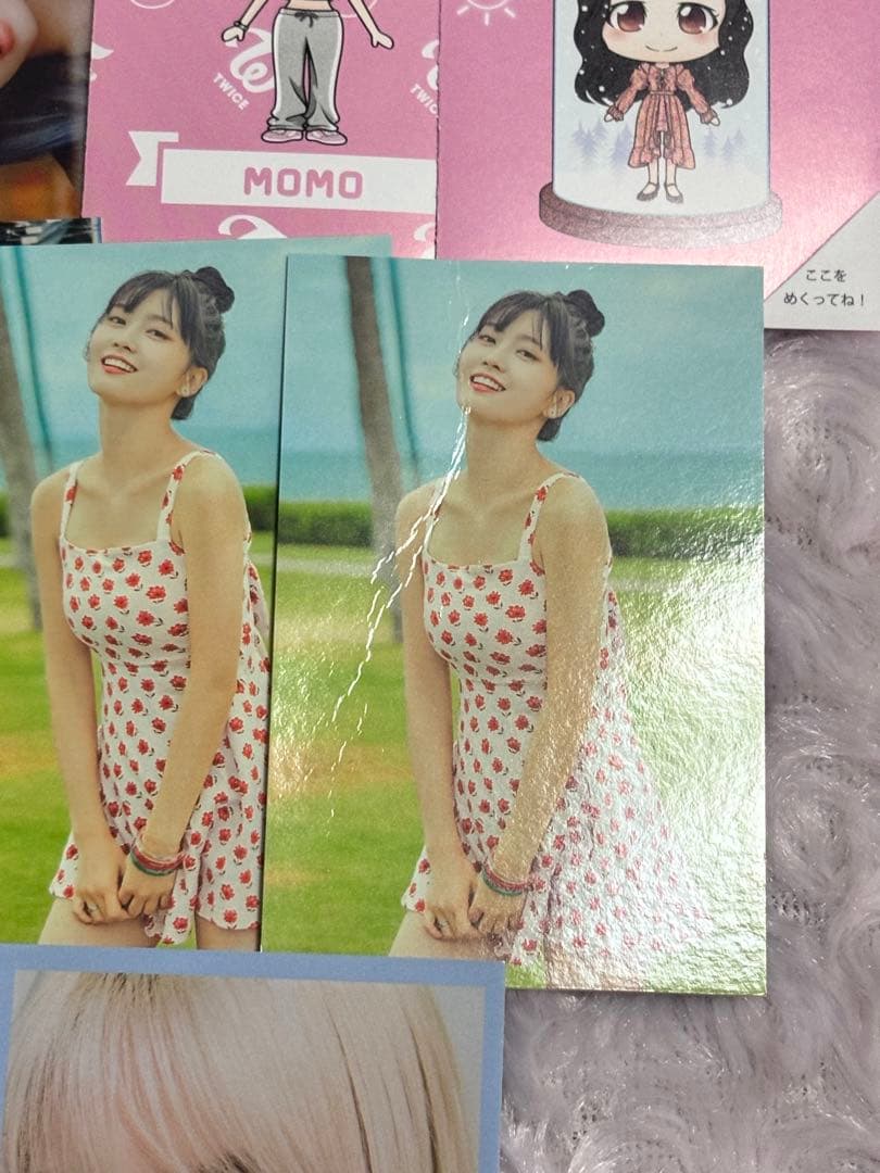 twice モモ　トレカ　セット