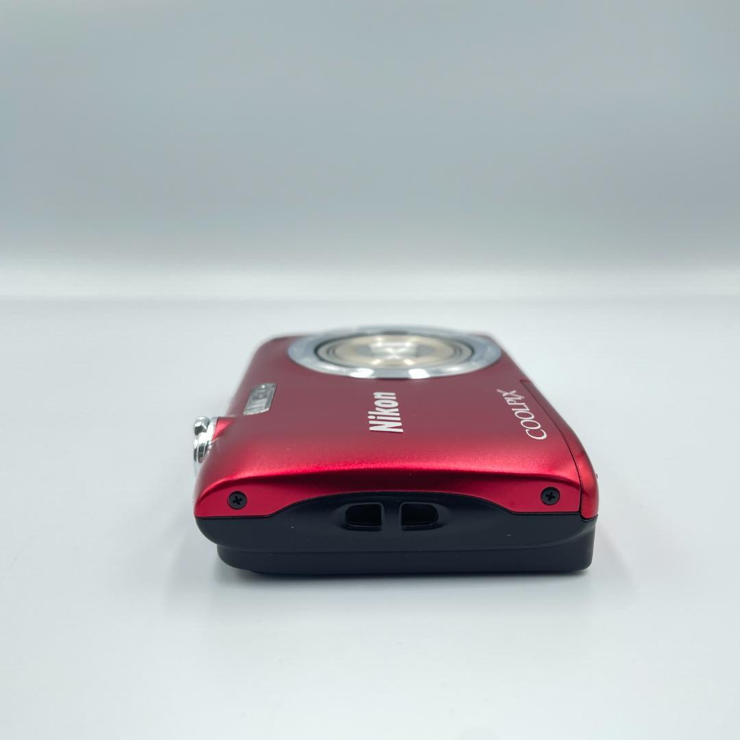 【動作品・転送特典無料あり】Nikon coolpix S2900 RED