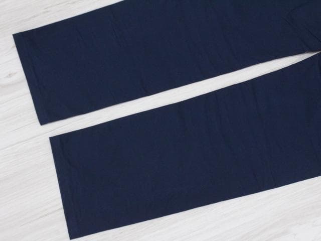 ▲エルメス セリエボタン コットン チノ ネイビー Mサイズ