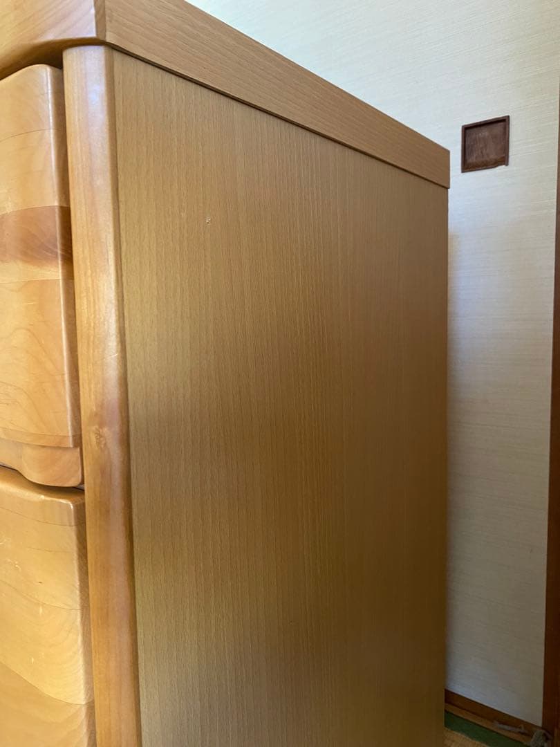 ★ごま★【チェスト】ナチュラルウッド_洋服ダンス