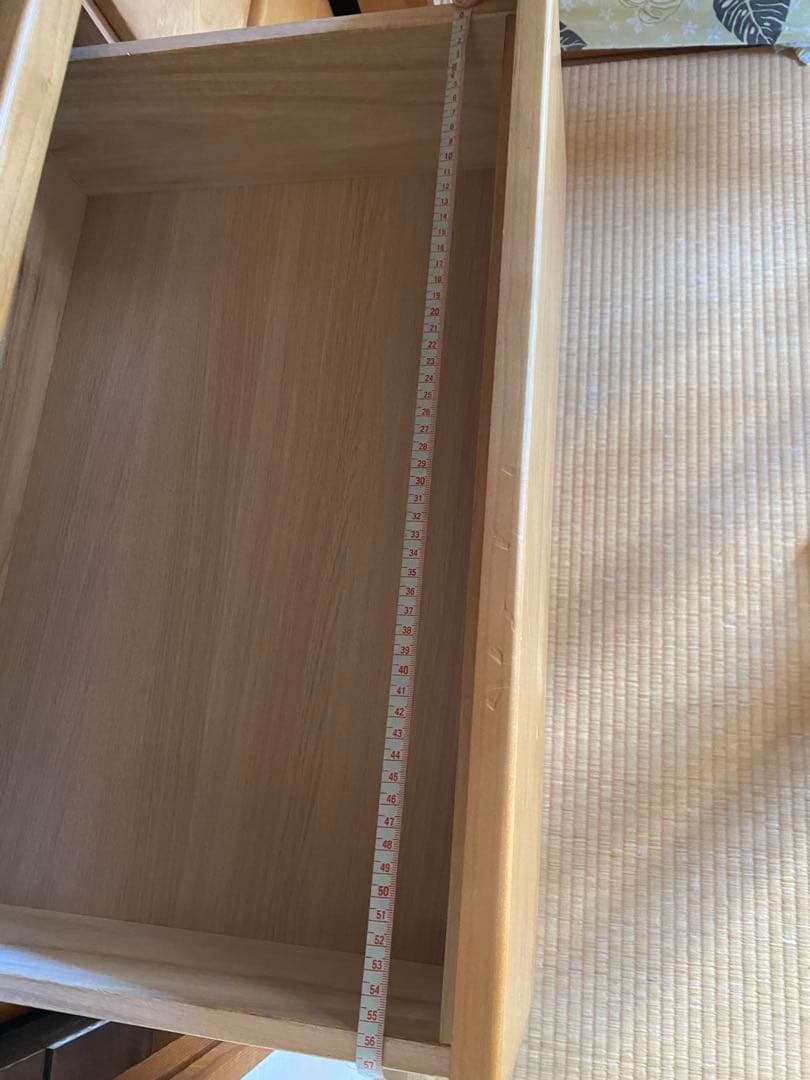 ★ごま★【チェスト】ナチュラルウッド_洋服ダンス