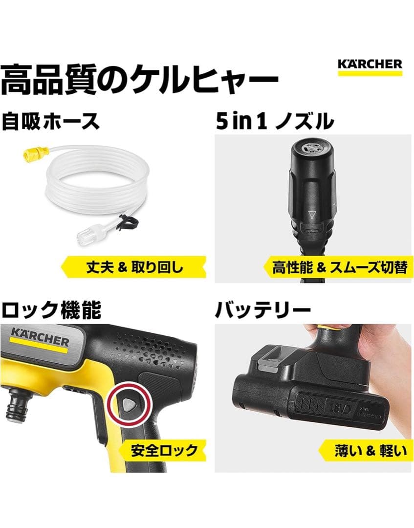 KARCHER OC 5 HANDY CB 本体