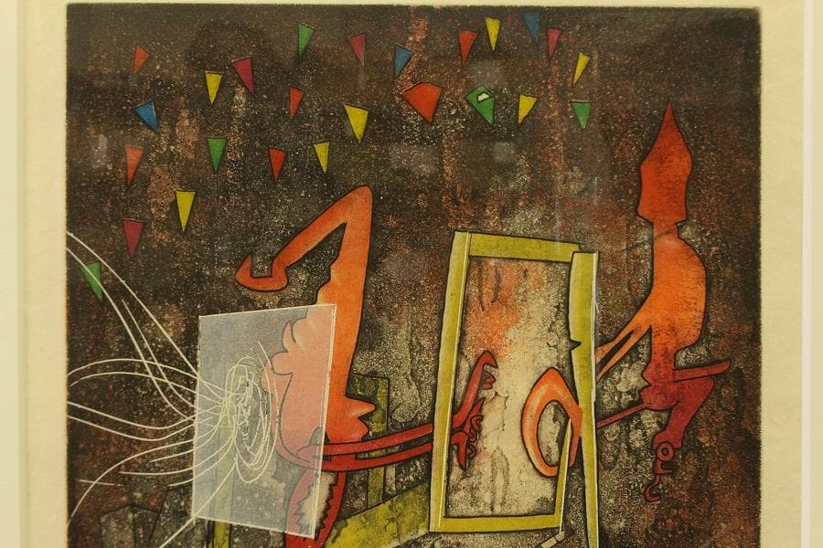 ロベルト マッタ 版画 エッチング 27/100 地獄の季節(LC997)