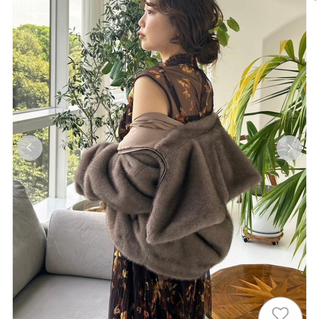 FRAYI.D フレイアイディ　ファーコート　ブラウン