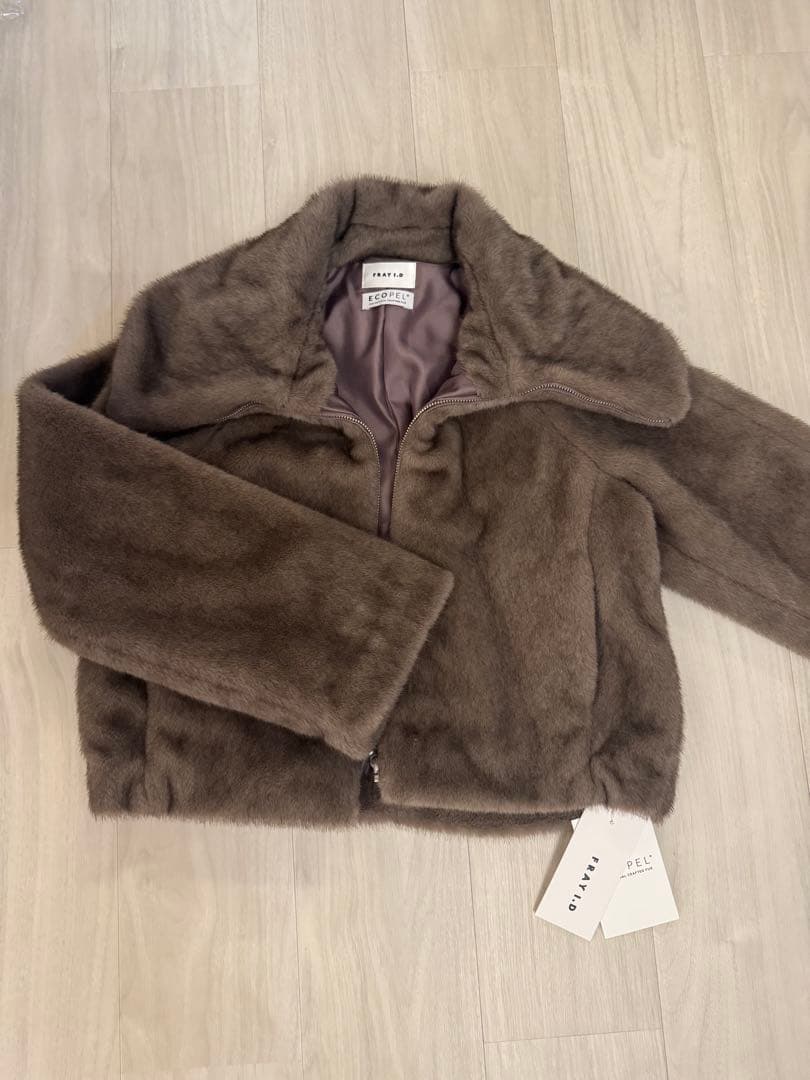 FRAYI.D フレイアイディ　ファーコート　ブラウン
