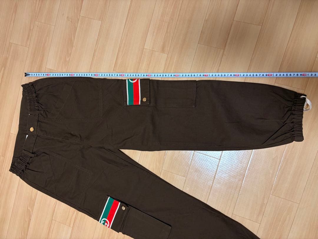 GUCCI インターロッキングG シェリーライン カーゴパンツ