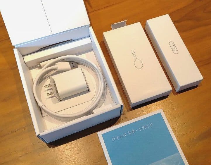 Chromecast with Google TV（4K） 付属品全てあり
