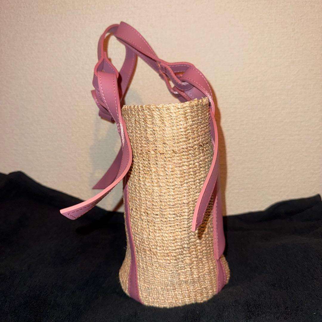 M*i様 VIOLAd'ORO ヴィオラドーロ かごバッグ ピンク