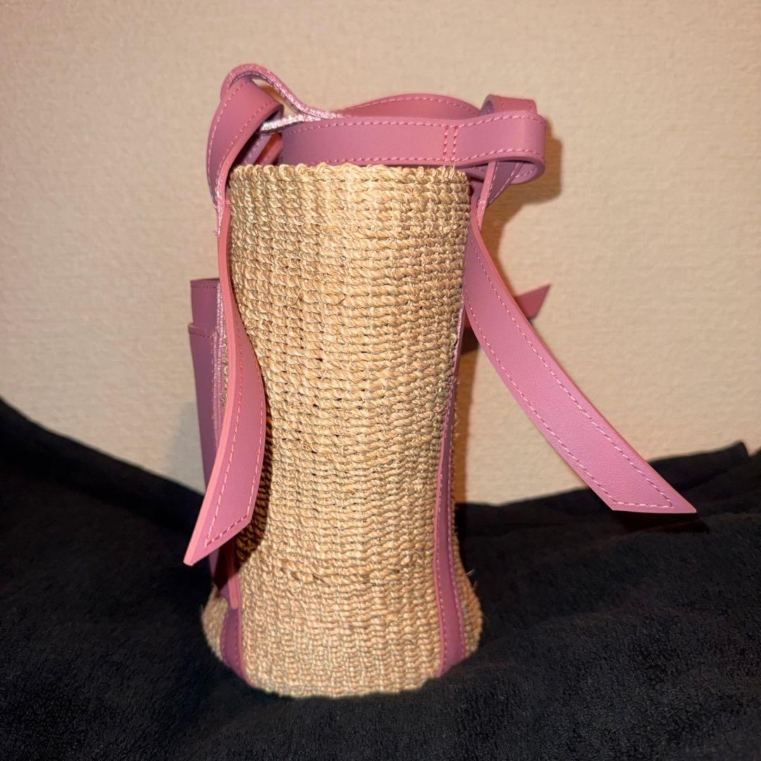 M*i様 VIOLAd'ORO ヴィオラドーロ かごバッグ ピンク