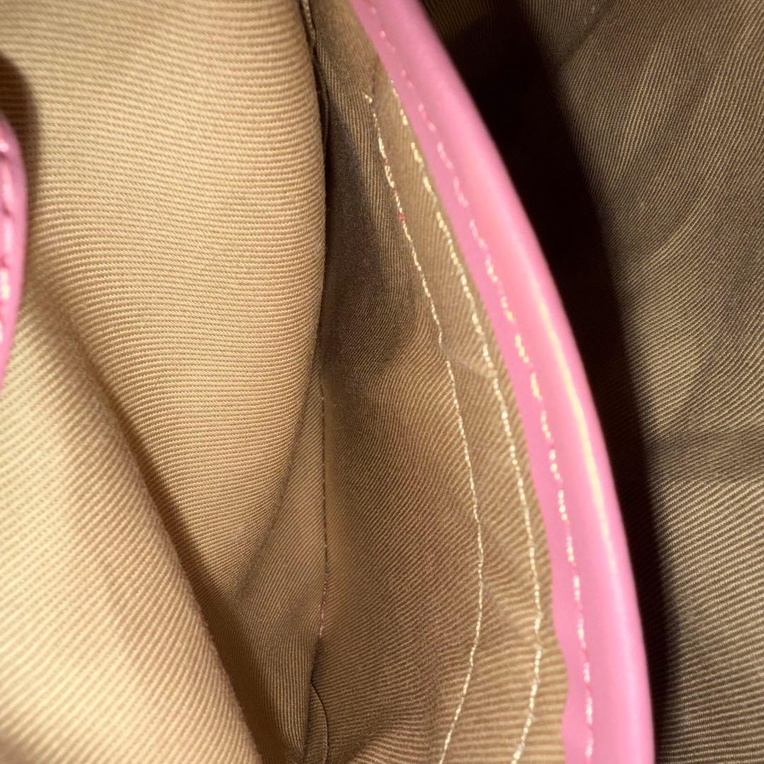 M*i様 VIOLAd'ORO ヴィオラドーロ かごバッグ ピンク