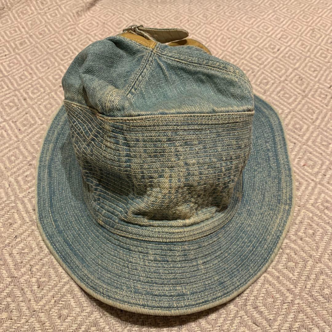 キャピタル　kapital デニムバケットハット　帽子　キャップ