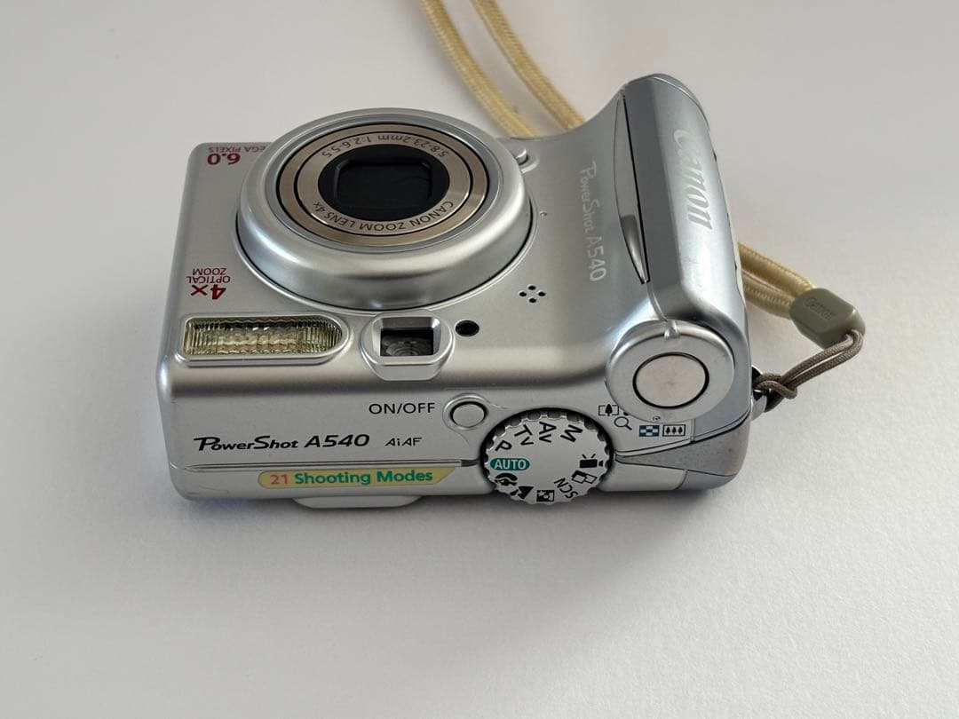 【美品・良好】Canon PowerShot A540 デジタルカメラ