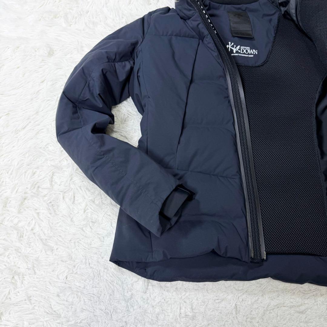【美品】水沢ダウン　オルテライン　レジリエント　ジャケット　ネイビー　定価12万