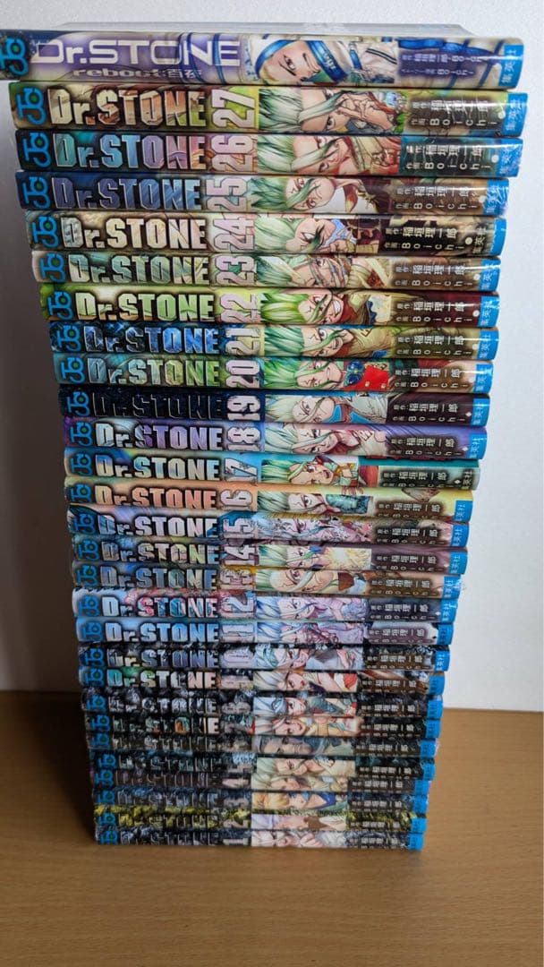 Dr.STONE　全巻　日焼け巻あり、シミあり3冊　未開封8冊 初版14冊