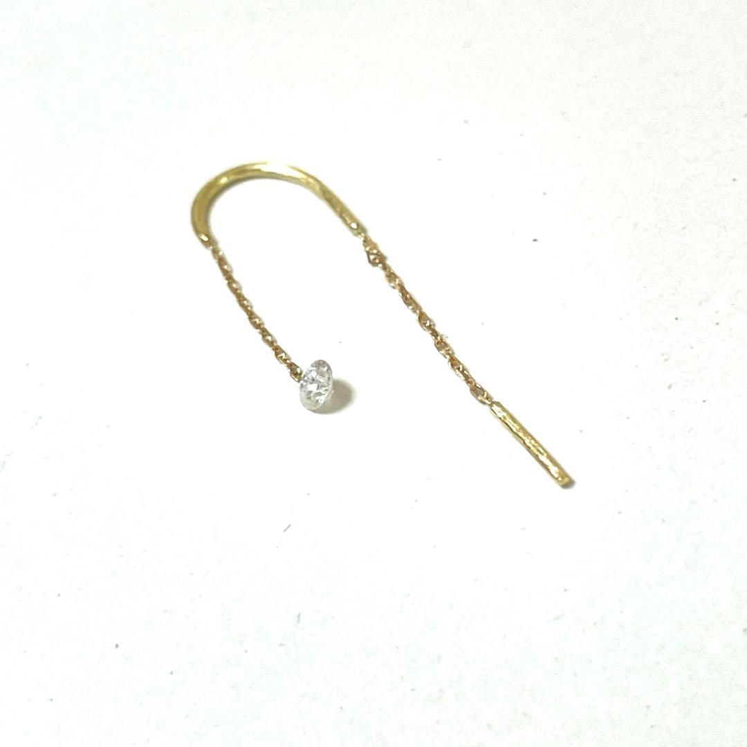 アーカー　スイングダイヤ ピアス K18YG