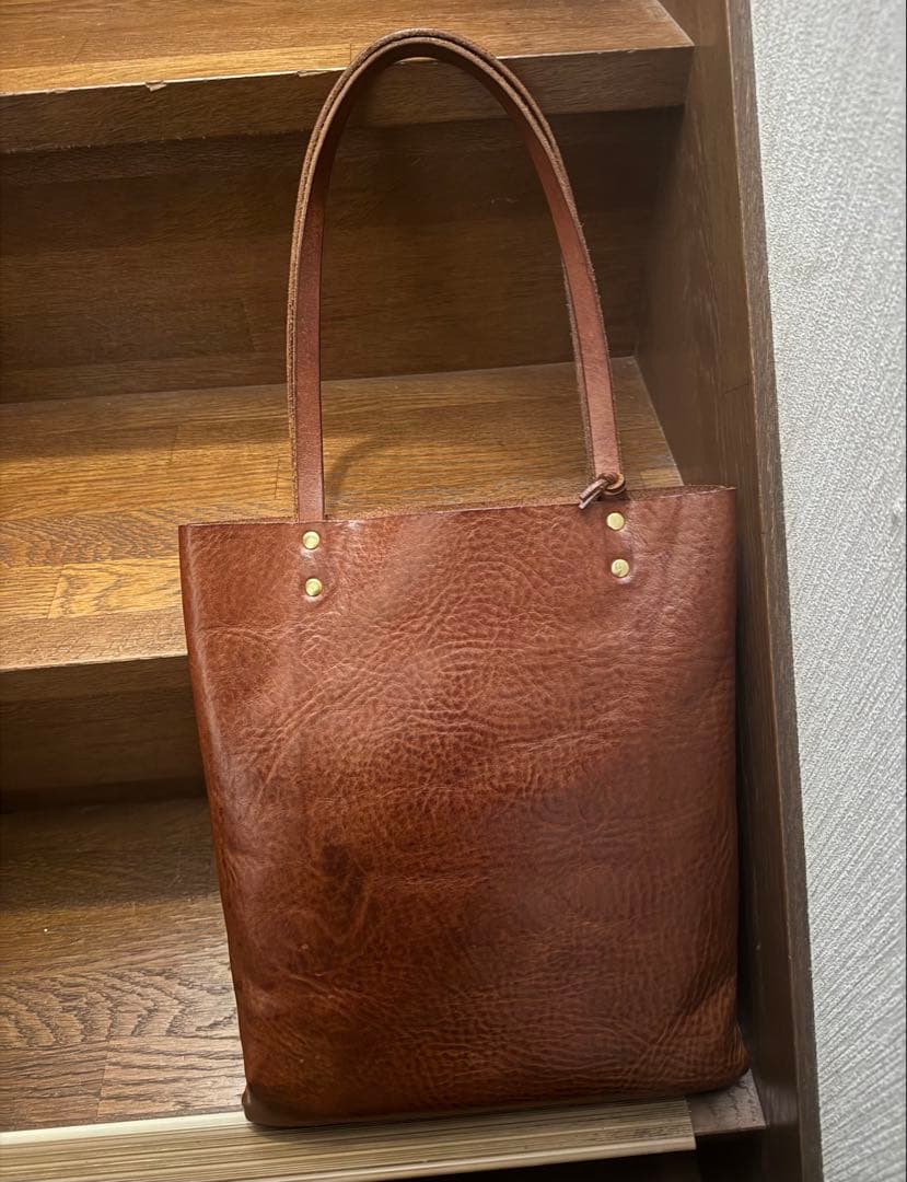 8日まで価格analogico アナロジコ シンプルトート ミッスーリレザー